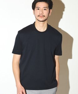 シルケットスムースクルーネックテーラーTシャツ