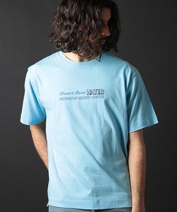 コットン天竺プリントTシャツ