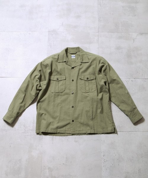 【ARMY TWILL(アーミーツイル)】COTTON SLAB UTILITY SHIRT