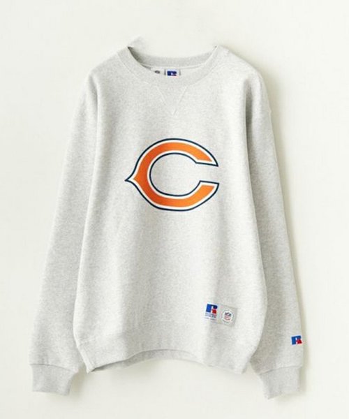 【RUSSELL ATHLETIC(ラッセル アスレチック)】NFL RAIDERS SERIFLOGO SWEAT SHIRT