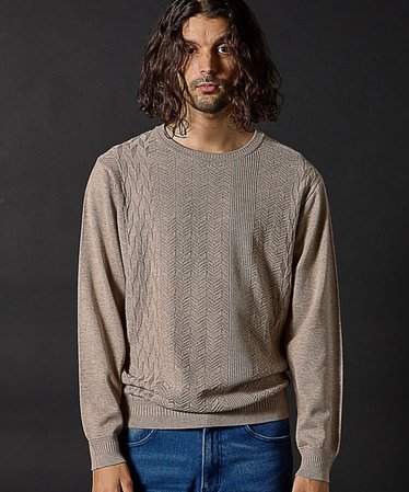 7Gハニカムスキッパーニット | メンズビギ（MEN'S BIGI）の通販 - &mall