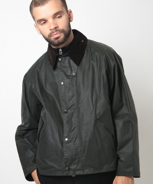 barbour Transport wax jacket 38 Navy