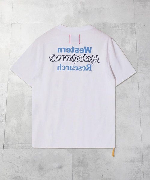 【WESTERN HYDRODYNAMIC RESEARCH（ウェスタン ハイドロダイナミック リサーチ）】WAVE RUNNER S/S TEE