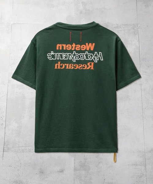 【WESTERN HYDRODYNAMIC RESEARCH（ウェスタン ハイドロダイナミック リサーチ）】WAVE RUNNER S/S TEE