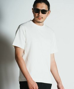 シルケットスムースクルーネックTシャツ