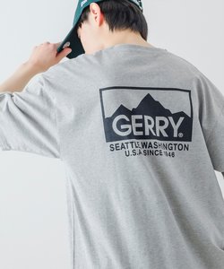 GERRY ジェリー 別注 ボックスロゴ プリント 半袖Tシャツ