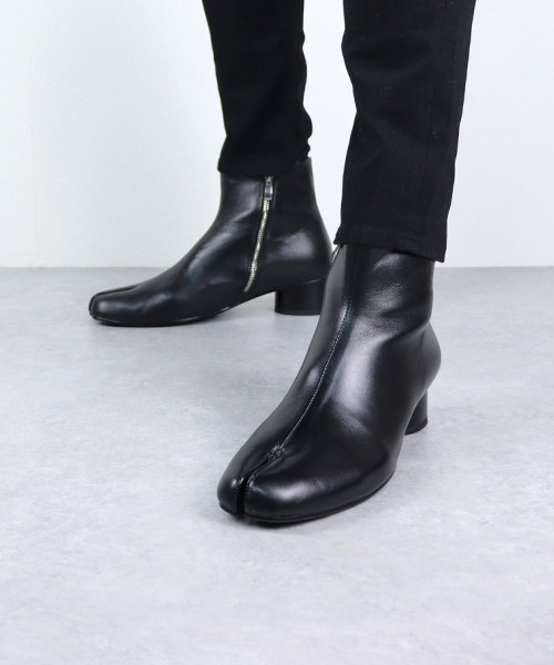 ブランド品専門の 足袋ブーツ(希少38.5size/6cmヒール) ブーツ - www 