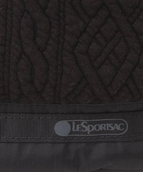 JERSEY DRAWSTRING BAG ケーブルブラック | LeSportsac