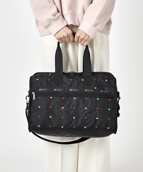 DELUXE MED WEEKENDER エンブロイダードリップス | LeSportsac