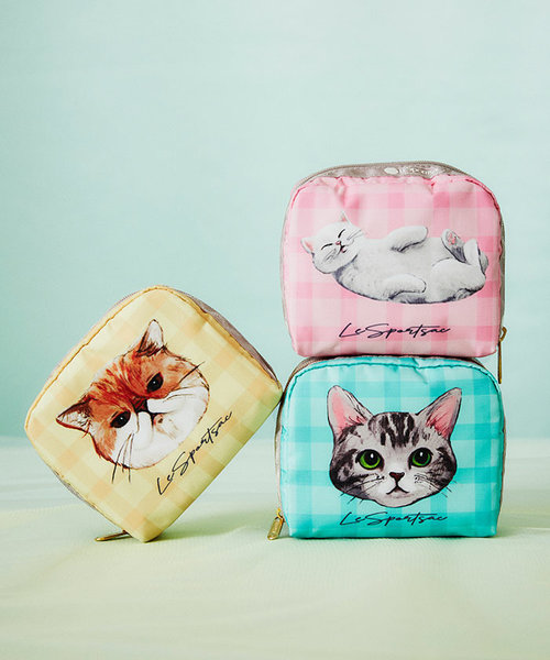 SQUARE COSMETIC キャットデイ P | LeSportsac（レスポートサック）の