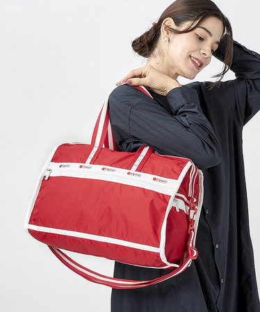 DELUXE MED WEEKENDER スペクテイタールージュレッド | LeSportsac