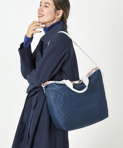 DELUXE EASY CARRY TOTE セーターキルティングネイビー
