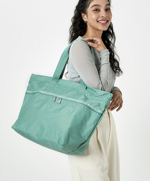 CARLIN ZIP TOP TOTE BAG セージグリーン | LeSportsac ...