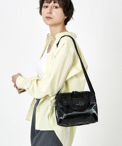 EVERYDAY SM SATCHEL ブラックシャイン