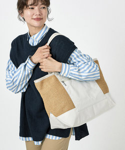 RAFFIA E/W TOTE メレンゲラフィア