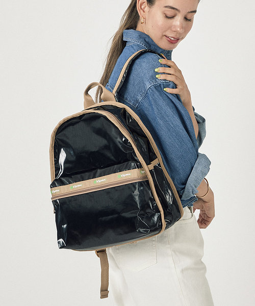 BASIC BACKPACK 50th ブラックシャイン | LeSportsac ...