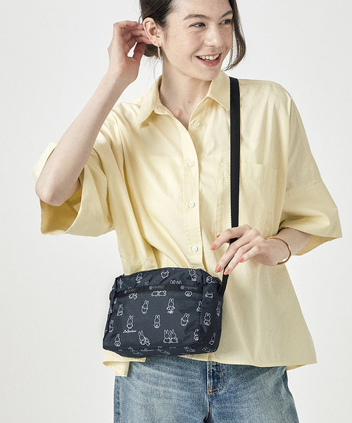 DANIELLA CROSSBODY ミッフィーブラックステンシル