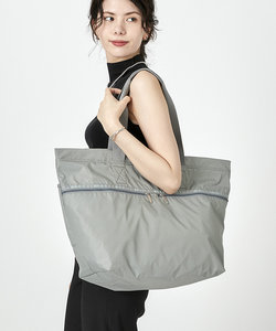 CARLIN ZIP TOP TOTE BAG ドーブグレー