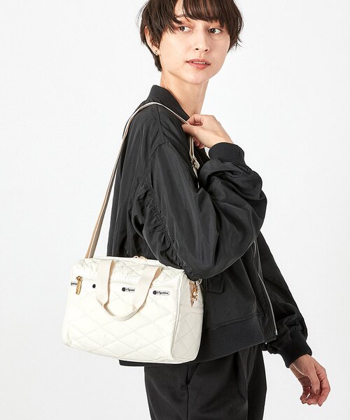 EVERYDAY SM SATCHEL サンドバークロスデボス | LeSportsac 