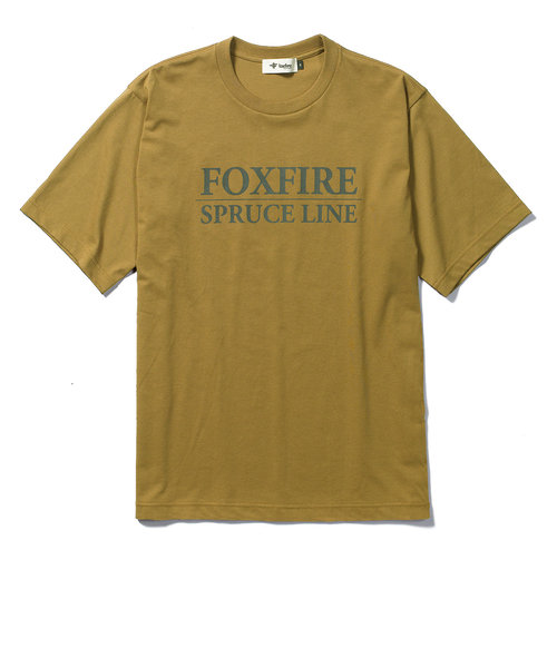 【FOXFIRE SPRUCE LINE】ＳＰＲＵＣＥ　ＬＩＮＥロゴＴシャツ