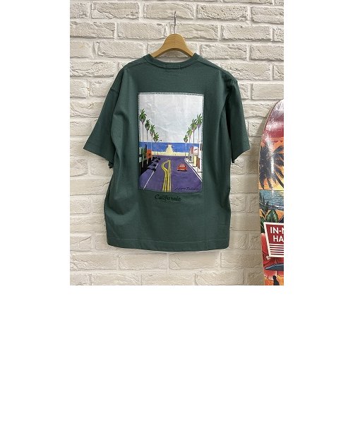 ﾀﾂﾐﾅｵ S/S貼付BIG TEE