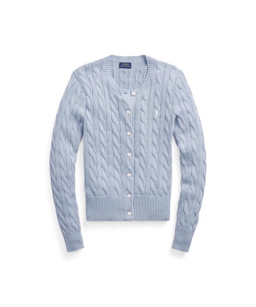 ケーブルニット コットン カーディガン Polo Ralph Lauren ホ ロ ラルフローレン の通販 Mall