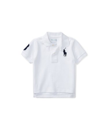 ベビー)Polo ベア コットン メッシュ ポロシャツ | POLO RALPH LAUREN