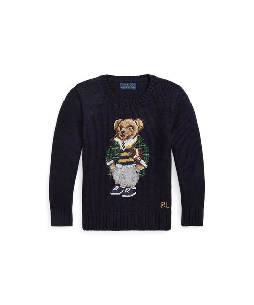 (ボーイズ 2才～4才)Polo ベア コットン セーター