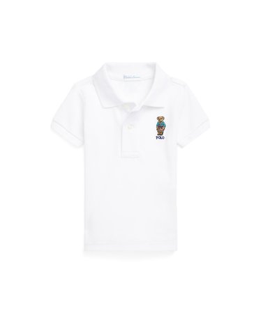 ベビー)Polo ベア コットン メッシュ ポロシャツ | POLO RALPH LAUREN