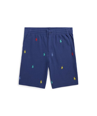 ボーイズ 8才～20才)Polo プレップスター コットン メッシュ ショート