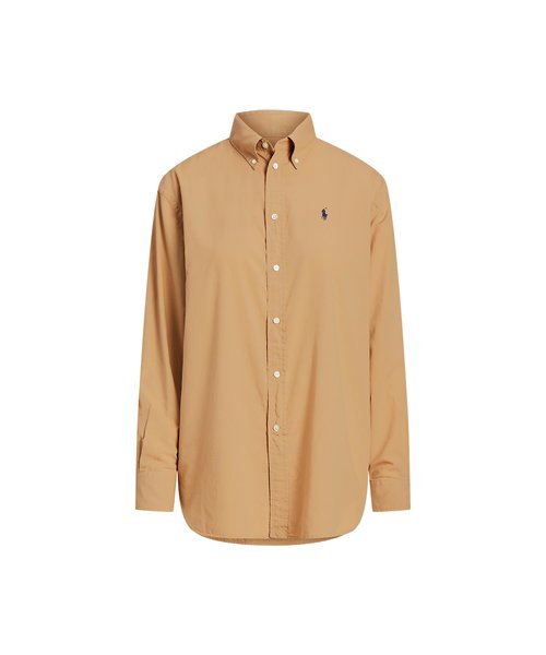 オーバーサイズ フィット コットン ツイル シャツ | POLO RALPH LAUREN