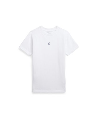 ボーイズ 4才～7才)コットン ジャージー クルーネック Tシャツ | POLO