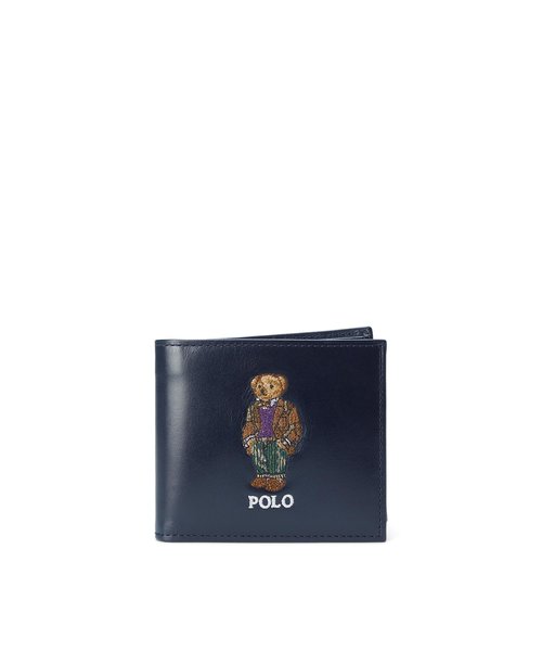 Polo ベア ナパ レザー ウォレット | POLO RALPH LAUREN（ポロ ラルフ ...