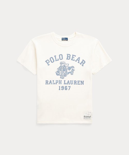 Polo ベア グラフィック コットン ジャージー Tシャツ | POLO RALPH 