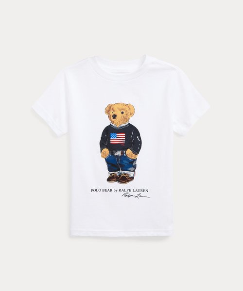 (ボーイズ 2才～7才)Polo ベア コットン ジャージー Tシャツ