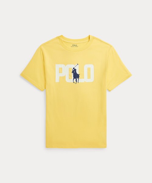 (ボーイズ 8才～20才)カラーチェンジング ロゴ コットン ジャージー Tシャツ