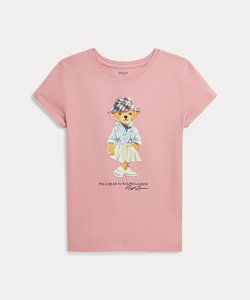 (ガールズ 7才～16才)Polo ベア コットン ジャージー Tシャツ