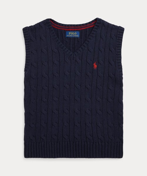 【新品未使用タグ付】ラルフローレン ノースリーブ セーター キッズ 子供服 L 新品未使用タグ付】ラルフローレン ノースリーブ セーター キッズ 子供