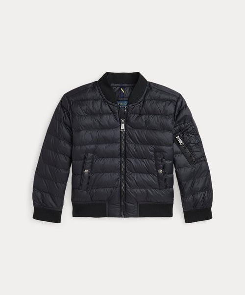 ボーイズ 2才～7才)キルテッド ボンバー ジャケット | POLO RALPH 