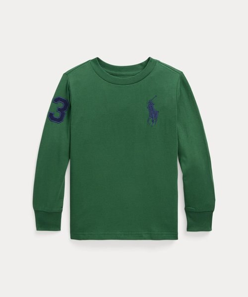 ボーイズ 2才～7才)Big Pony コットン ジャージー Tシャツ | POLO 