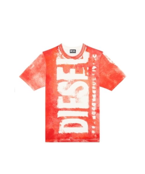 メンズ Tシャツ オールオーバープリント スーパーロゴ | DIESEL 