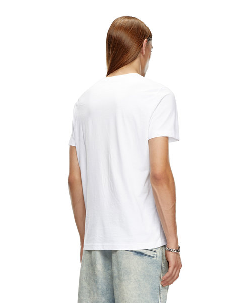 メンズ Tシャツ アイコニックロゴ スリムフィット | DIESEL