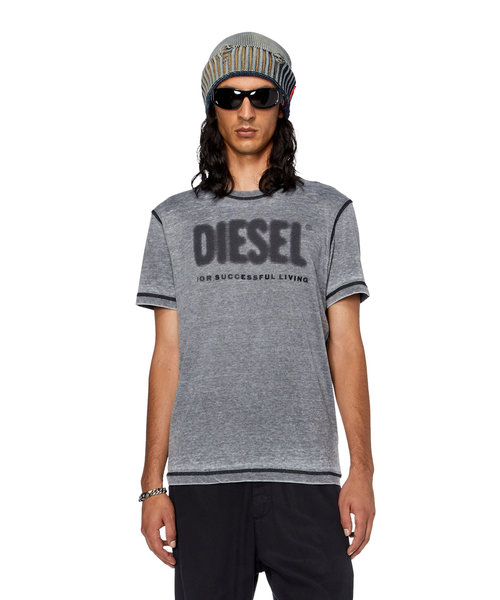 メンズ Tシャツ トップス ロゴ | DIESEL（ディーゼル）の通販 - &mall