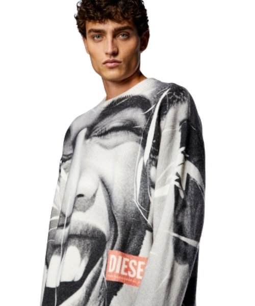 メンズ ニット オールオーバープリント | DIESEL（ディーゼル）の通販