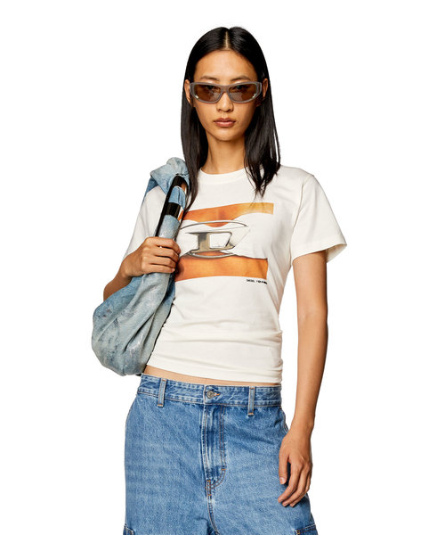 レディース Tシャツ T-REGS-N3 | DIESEL（ディーゼル）の通販 - &mall
