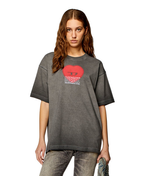 レディース Tシャツ T-BUXT-N4 | DIESEL（ディーゼル）の通販 - &mall