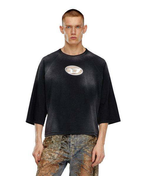 メンズ 7分袖Tシャツ オーバルDロゴ | DIESEL（ディーゼル）の通販 - &mall