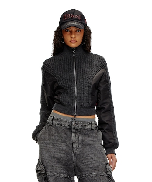 レディース ニット ジャケット | DIESEL（ディーゼル）の通販 - &mall