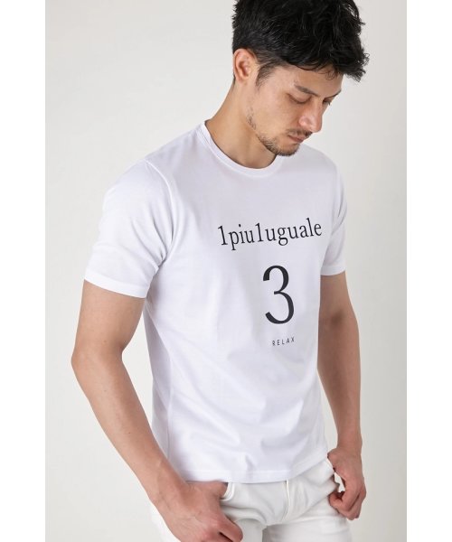 HIGH STREET∴【1PIU1UGUALE3 RELAX】別注ロゴプリントTシャツ