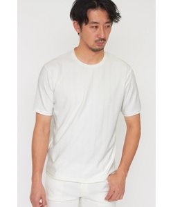 HIGH STREET∴ケーブル柄クルーネック半袖Ｔシャツ